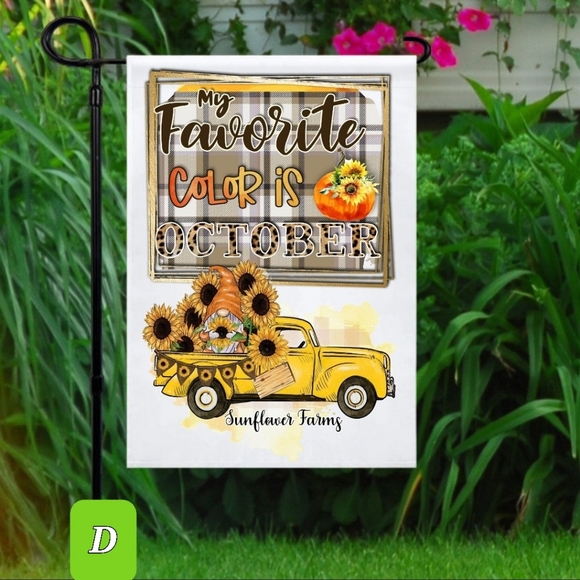 Yard Garden Flags Fall Autumn Thanksgiving NWT - CHOOSE 1 - Picture 6 of 8